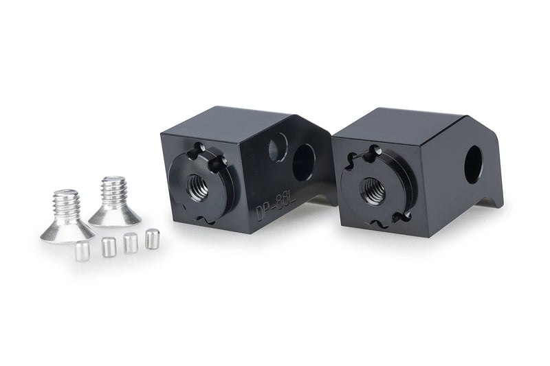 puig adjustable passenger footpeg mounts select cfmoto models