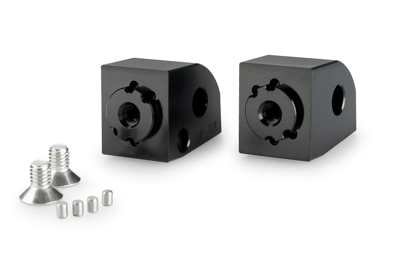 puig adjustable passenger footpeg adapters suzuki gsx s1000gx 2024