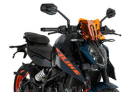 puig new generation sport windshield ktm 125 duke 390 duke 2024 2025