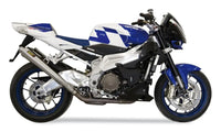 MIVV Exhaust X-Cone Slip-On Aprilia RSV1000 / Tuono 1000 2004-2010 Stainless Steel