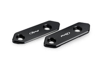 puig mirror block off plates triumph daytona 660 2024 2025 black