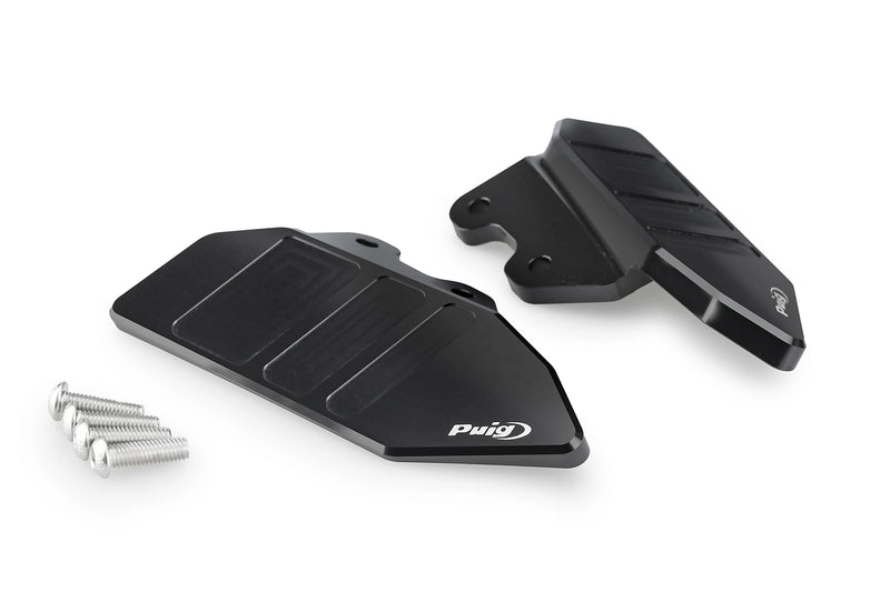 puig mirror block off plates kymco ak550 premium 2024 black