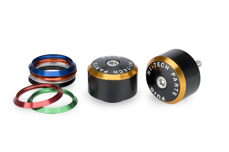 puig balance bar ends + colored rings aprilia rs 457 2024-