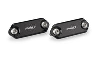 puig mirror block off plates aprilia rs 457 2024 black