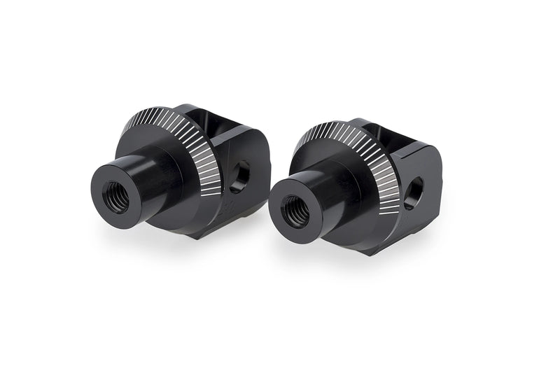 puig rider footpeg adapters aprilia rs 457 2024 tuono 457 2025 black