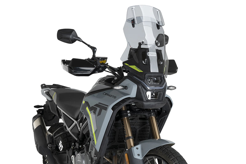 puig touring windshield with visor cfmoto 450mt 2023