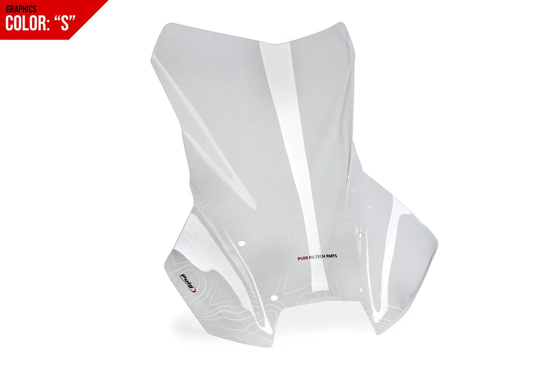 puig touring plus windshield bmw r1300gs / adv 2023- with radar