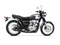 zard exhaust 2 1 conical full system kawasaki w800 2010 2017