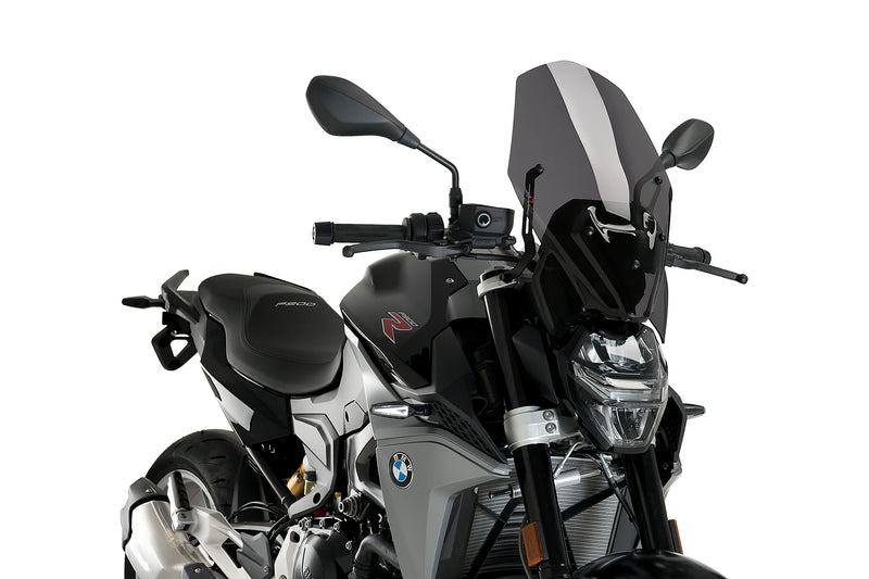 puig new gen touring windshield bmw f900r 2020- with oem supports