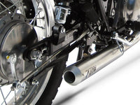 zard exhaust 2 1 cross version full system kawasaki w800 2010 2017
