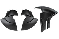 puig pista brake coolers front fender kit bmw r1300gs 2023 matte black