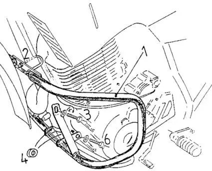 Hepco & Becker Crash Bars Yamaha XT 600 E / K from 90'
