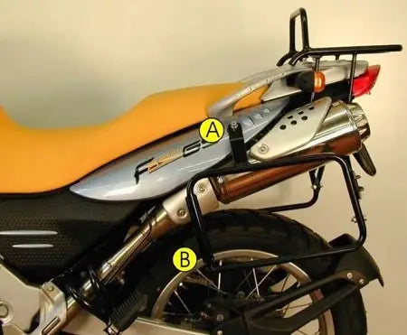 Hepco & Becker Side Carrier BMW F650 GS / Dakar in Silver