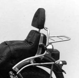 Hepco & Becker Sissy Bar Kawasaki VN 750 Twin Vulcan With Rear Rack 1986-1992