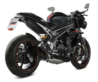 MIVV Exhaust Slip-On MK3 Triumph Speed Triple R / S / RS 2018-2020 Carbon Fiber
