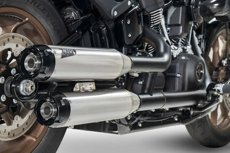 zard exhaust racing slip on harley davidson breakout fat boy 2017