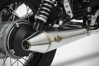 zard exhaust conical slip on moto guzzi v7 classic v7ii special stone 2008 2015