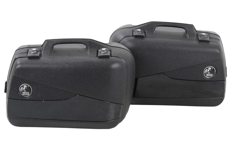 Hepco & Becker Junior Flash 30 Side Case Set Gloss Black
