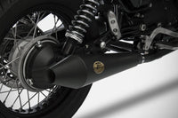 zard exhaust conical slip on moto guzzi v7 classic v7ii special stone 2008 2015