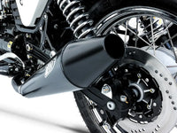 zard exhaust slip on moto guzzi v7 cafe racer classic 2009 2012