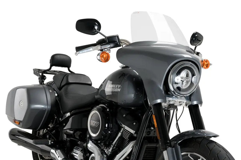 puig touring screen for oem fairing harley davidson softail sport glide flsb 2018 2024