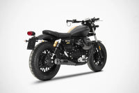 zard exhaust slim n 2 slip on moto guzzi v9 bobber roamer 2016 2019