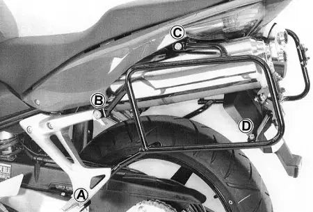 Hepco & Becker Side Carrier Honda VFR 800 from 02'
