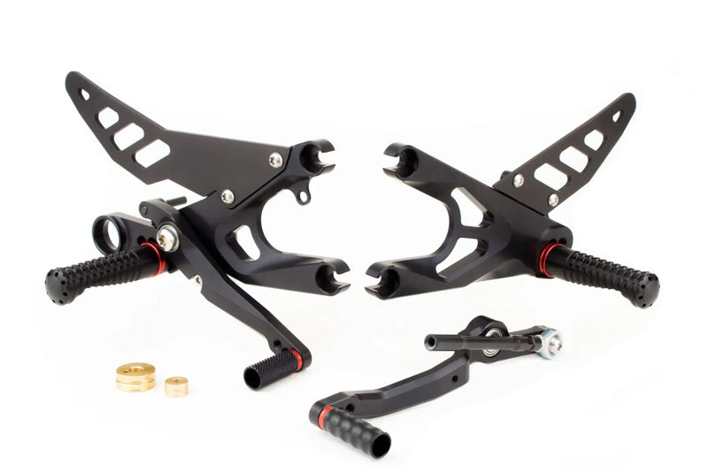 Gilles Tooling FXR Rearsets Yamaha R6 '17-'20