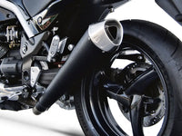 zard exhaust conical slip on moto guzzi griso