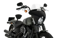 puig batwing sml touring screen gloss black housing harley davidson softail street bob fxbb 2021