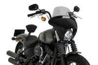 puig batwing sml touring screen gloss black housing harley davidson softail street bob fxbb 2021