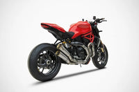 zard exhaust full system ducati monster 1200 r 2016 2019