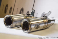 zard exhaust n 2 slip on ducati gt 1000