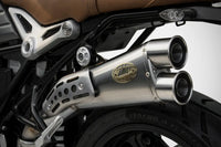 zard exhaust limited edition high slip on bmw r ninet scrambler 17