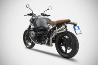 zard exhaust limited edition high slip on bmw r ninet scrambler 17