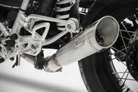 zard exhaust gp version 2 into 1 slip on bmw r ninet racer pure urban gs 2017