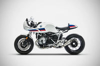 zard exhaust gp version 2 into 1 slip on bmw r ninet racer pure urban gs 2017