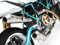 zard exhaust full system ducati sport 1000 and paul smart 2005 2008