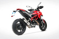zard exhaust penta slip on ducati hypermotard sp 2013