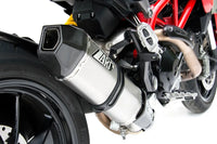 zard exhaust penta slip on ducati hypermotard sp 2013