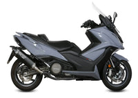 MIVV Exhaust Slip-On Speed Edge Kymco AK550 2017-2020 Black