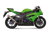 MIVV Exhaust X-Cone Plus Slip-On Kawasaki ZX-6R / 636 2009-2020 Stainless Steel