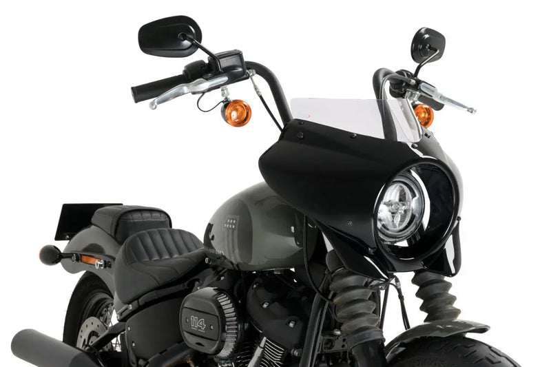 puig mirage sport screen gloss black housing harley davidson softail street bob fxbb 2021