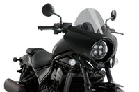 puig mirage touring screen gloss black housing honda cmx 1100 rebel 2021