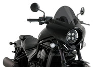 puig mirage touring screen gloss black housing honda cmx 1100 rebel 2021