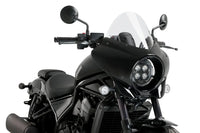 puig mirage touring screen gloss black housing honda cmx 1100 rebel 2021