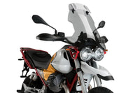 puig touring screen with visor moto guzzi v85 tt 2021