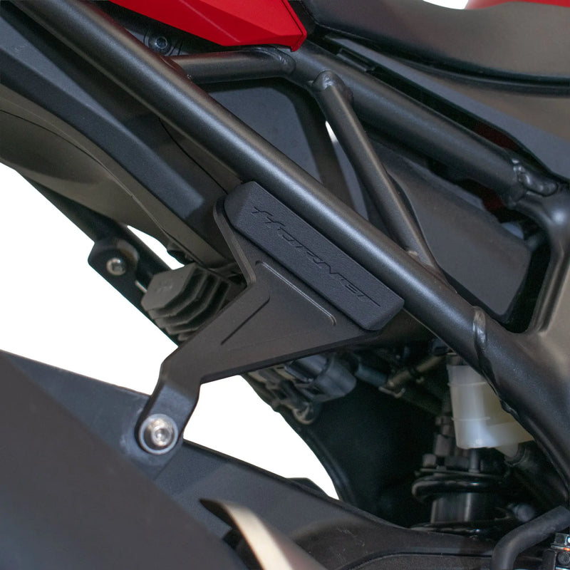 pyramid rear peg blanking blocks honda cb 1000 hornet sp 2025 matte black