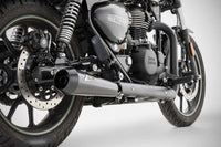 zard exhaust racing slip on royal enfield meteor 350 21 24