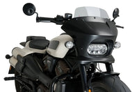 puig fury touring semifairing matte black housing harley davidson sportster s rh1250s 2021